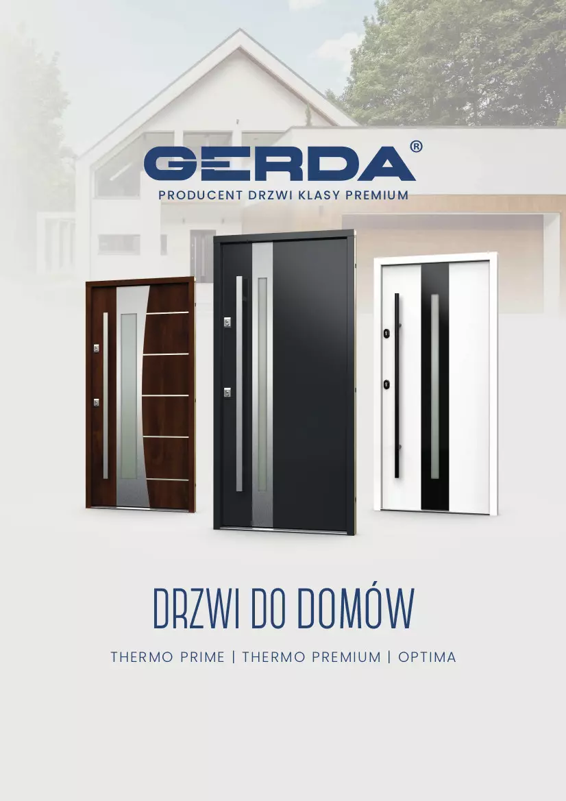 Katalog drzwi do domu Thermo Prime Gerda